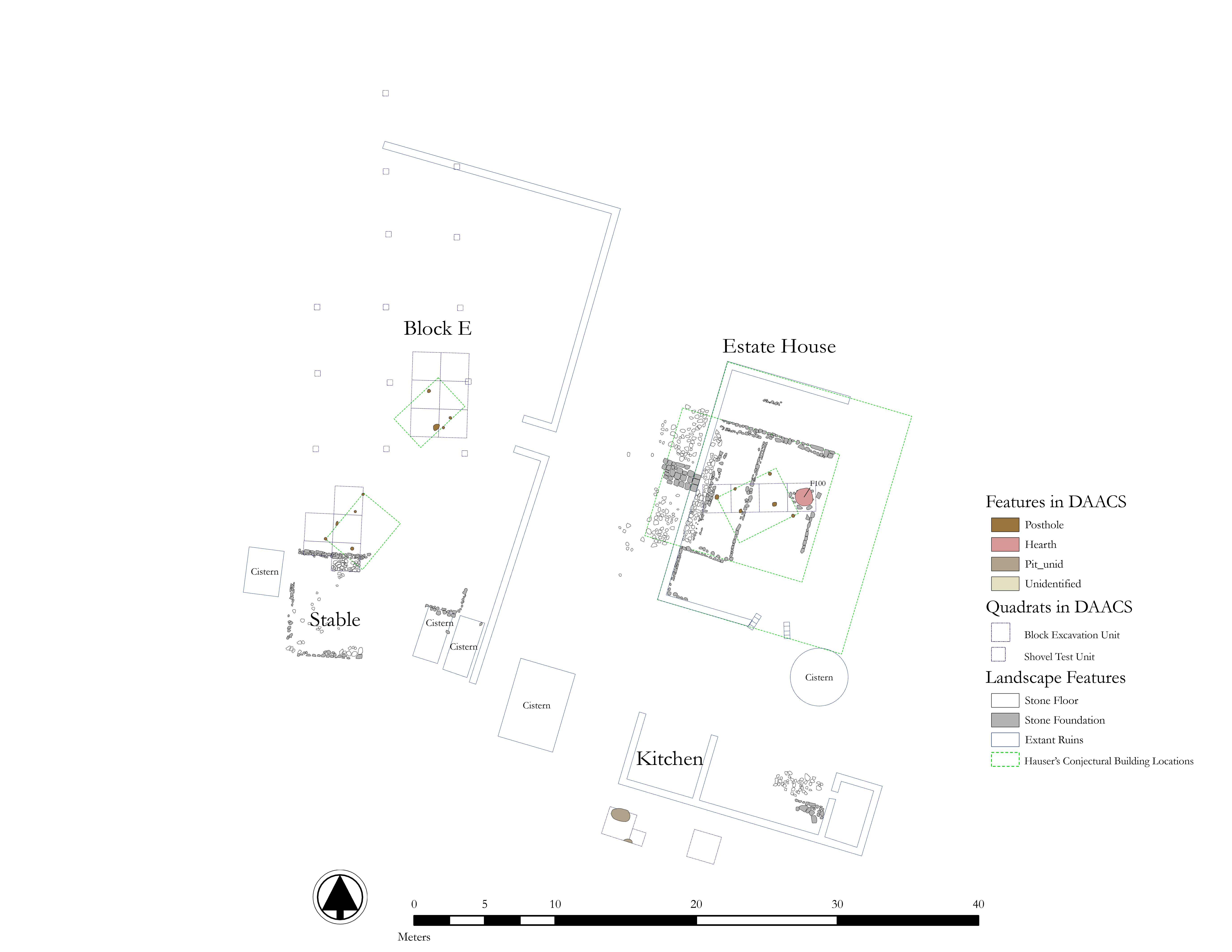 Digital map of Morne Patate Estate